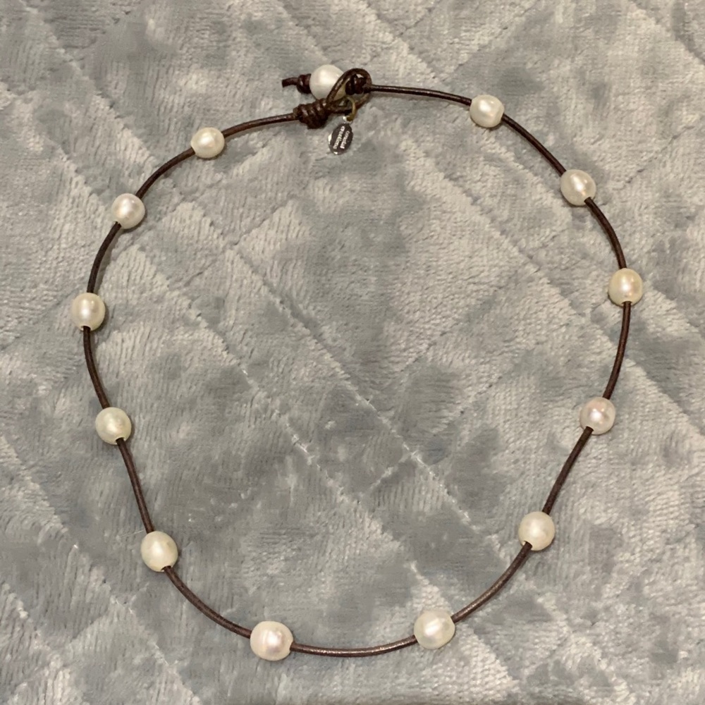 Illusion Pearl Necklace